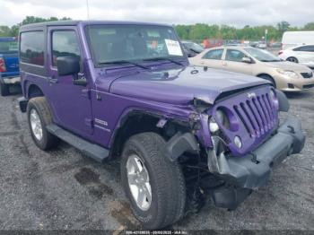  Salvage Jeep Wrangler