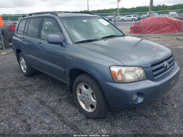  Salvage Toyota Highlander