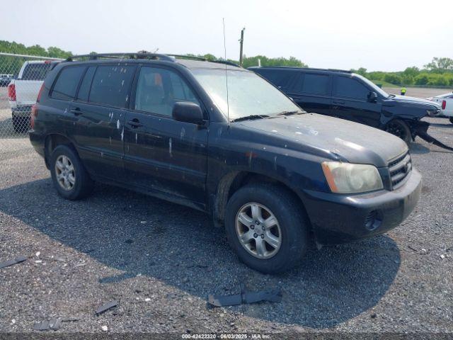  Salvage Toyota Highlander