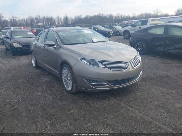  Salvage Lincoln MKZ