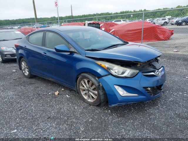  Salvage Hyundai ELANTRA