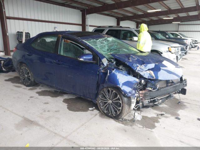  Salvage Toyota Corolla