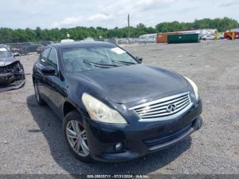  Salvage INFINITI G37x
