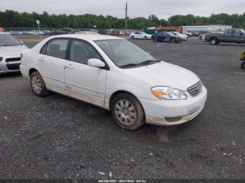  Salvage Toyota Corolla