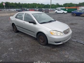  Salvage Toyota Corolla