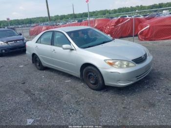  Salvage Toyota Camry