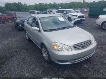  Salvage Toyota Corolla
