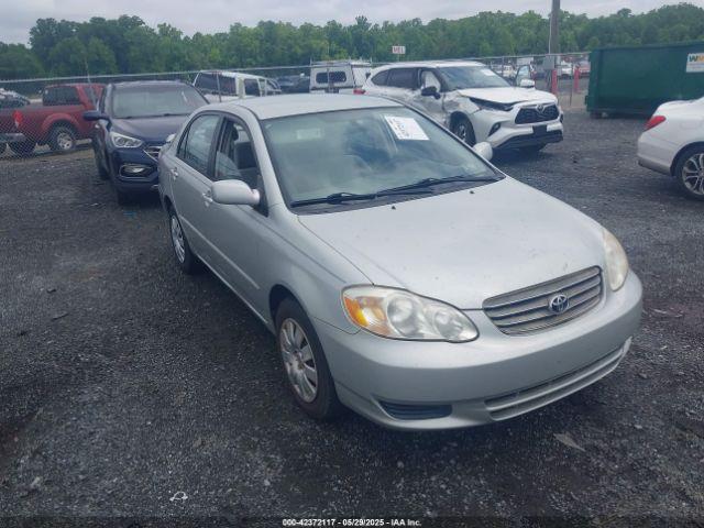  Salvage Toyota Corolla