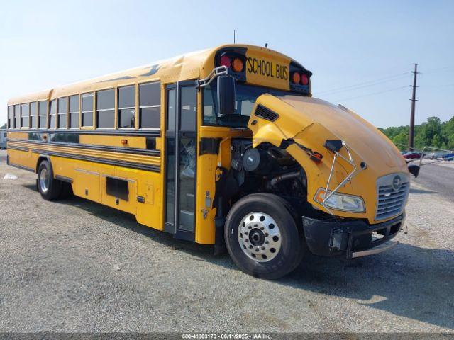  Salvage Blue Bird School Bus   Transit Bus