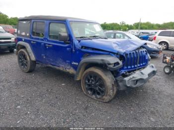  Salvage Jeep Wrangler
