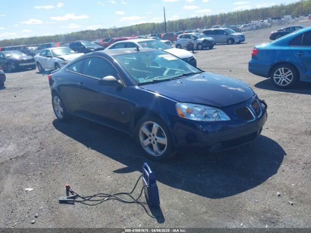  Salvage Pontiac G6