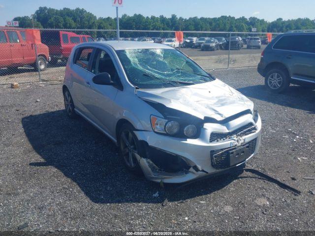  Salvage Chevrolet Sonic