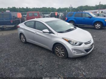  Salvage Hyundai ELANTRA