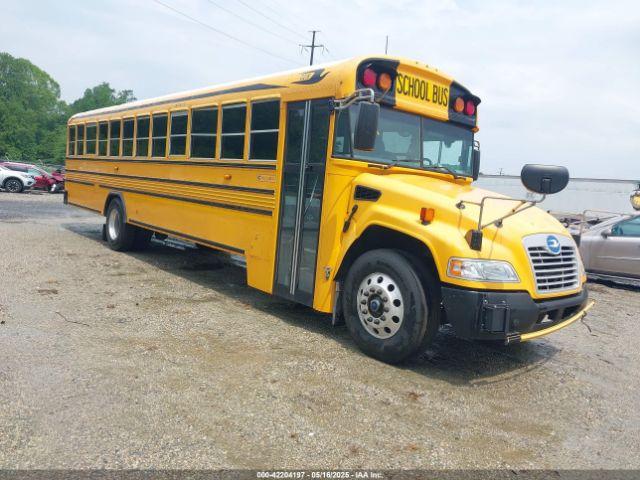 Salvage Blue Bird School Bus   Transit Bus