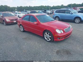  Salvage Mercedes-Benz C-Class