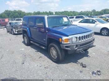  Salvage HUMMER H3 Suv