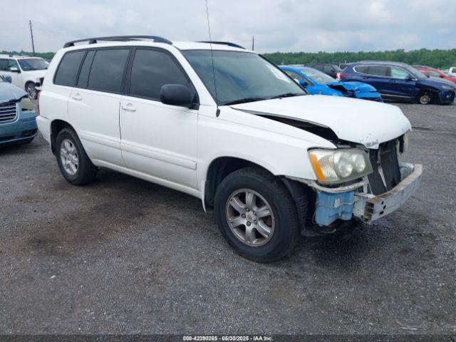  Salvage Toyota Highlander