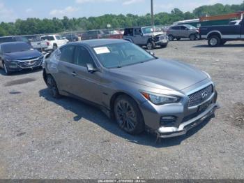  Salvage INFINITI Q50 Hybrid