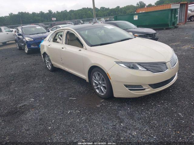  Salvage Lincoln MKZ Hybrid