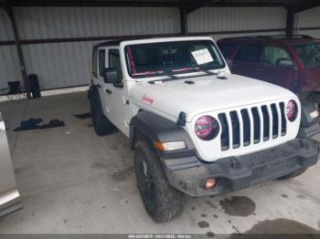  Salvage Jeep Wrangler