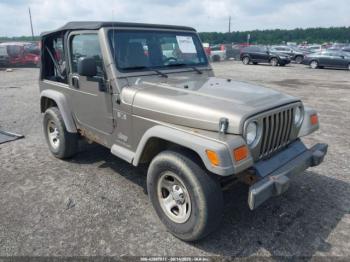  Salvage Jeep Wrangler