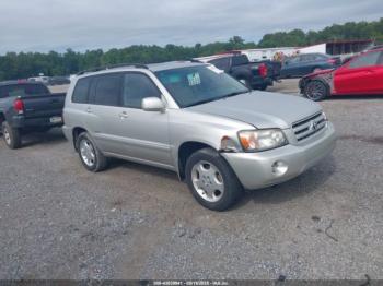  Salvage Toyota Highlander