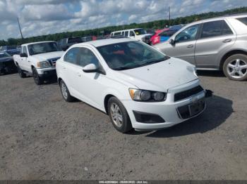  Salvage Chevrolet Sonic