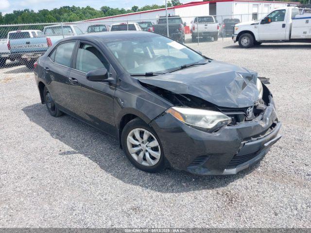  Salvage Toyota Corolla