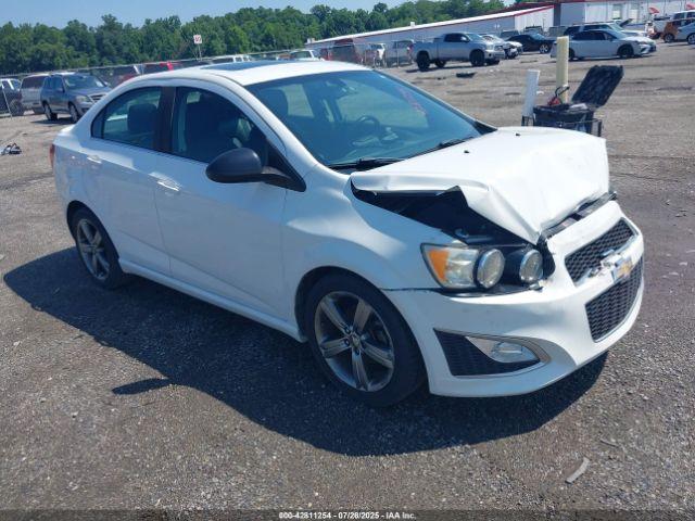  Salvage Chevrolet Sonic
