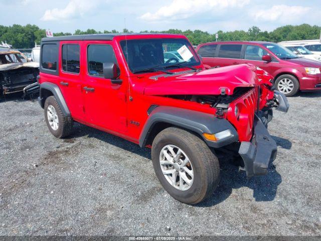  Salvage Jeep Wrangler