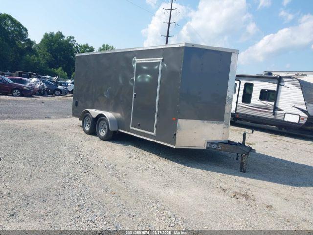  Salvage Rock Solid Cargo Enclosed Trailer
