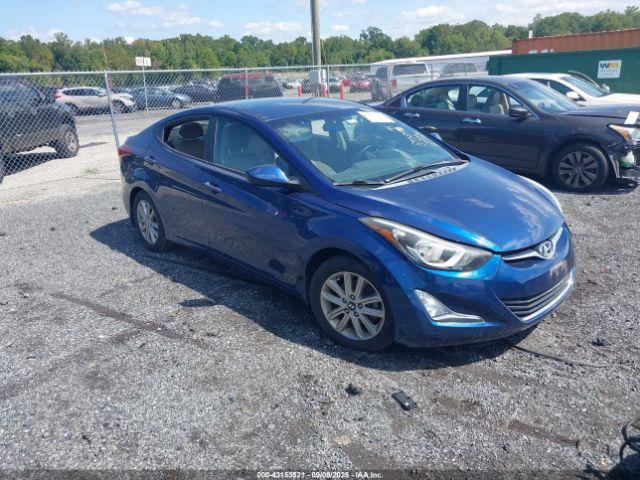  Salvage Hyundai ELANTRA