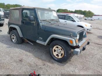  Salvage Jeep Wrangler
