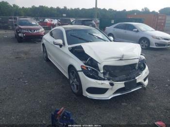  Salvage Mercedes-Benz C-Class