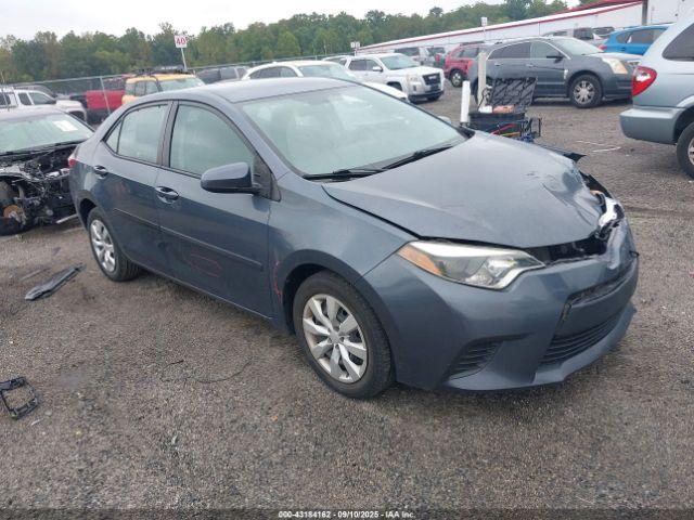  Salvage Toyota Corolla