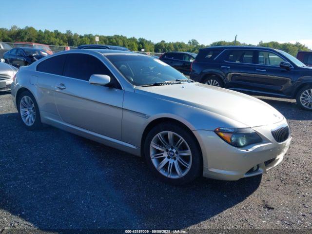  Salvage BMW 6 Series