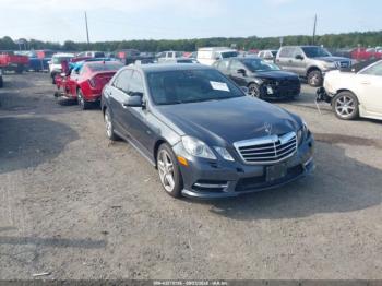  Salvage Mercedes-Benz E-Class