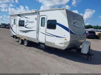  Salvage Crossroads Zinger Travel Trailer