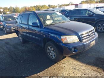  Salvage Toyota Highlander