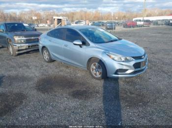  Salvage Chevrolet Cruze