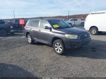  Salvage Toyota Highlander