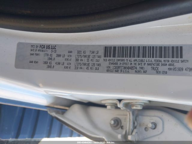 Ram 1500 Rebel  4x4 6'4 Box Image 2