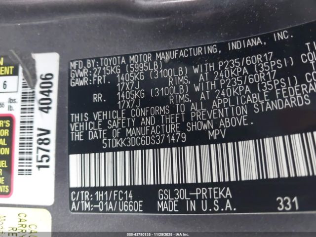 Toyota Sienna Le V6 8 Passenger Image 7