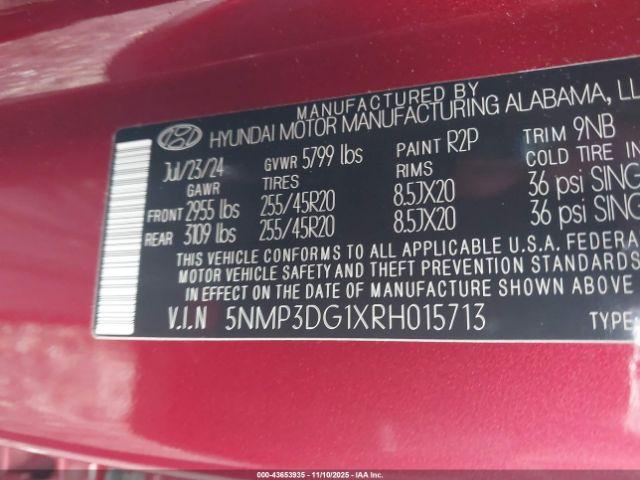 Hyundai SANTA FE Limited Image 12