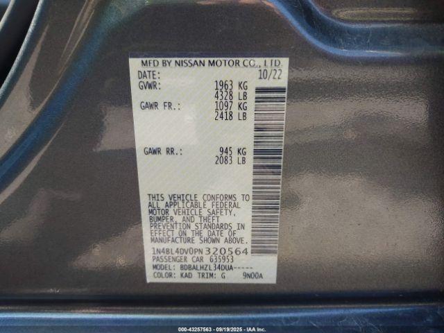 Nissan Altima Sv Fwd Image 12