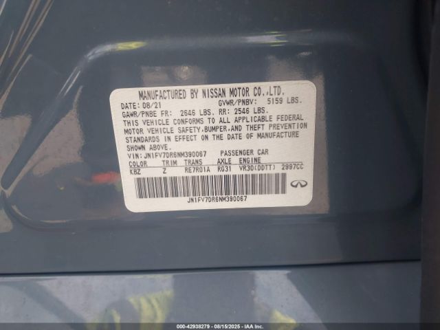 INFINITI Q50 Red Sport 400 Awd Image 10