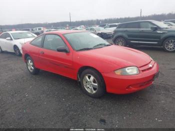  Salvage Chevrolet Cavalier