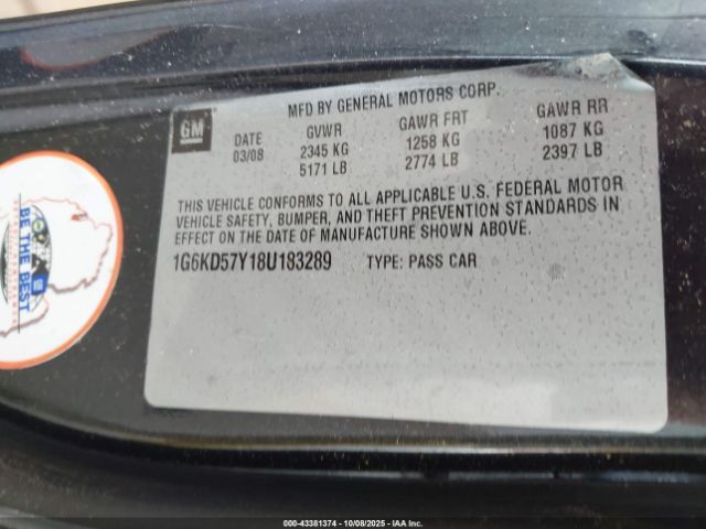 Cadillac DTS 1sb Image 7