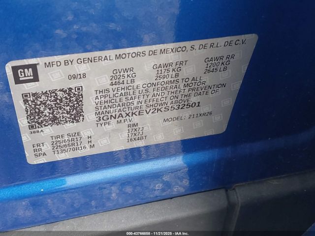 Chevrolet Equinox Lt Image 3