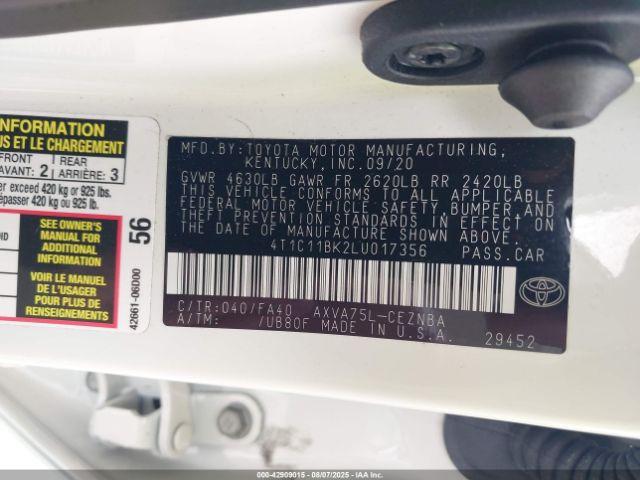 Toyota Camry Le Awd Image 8